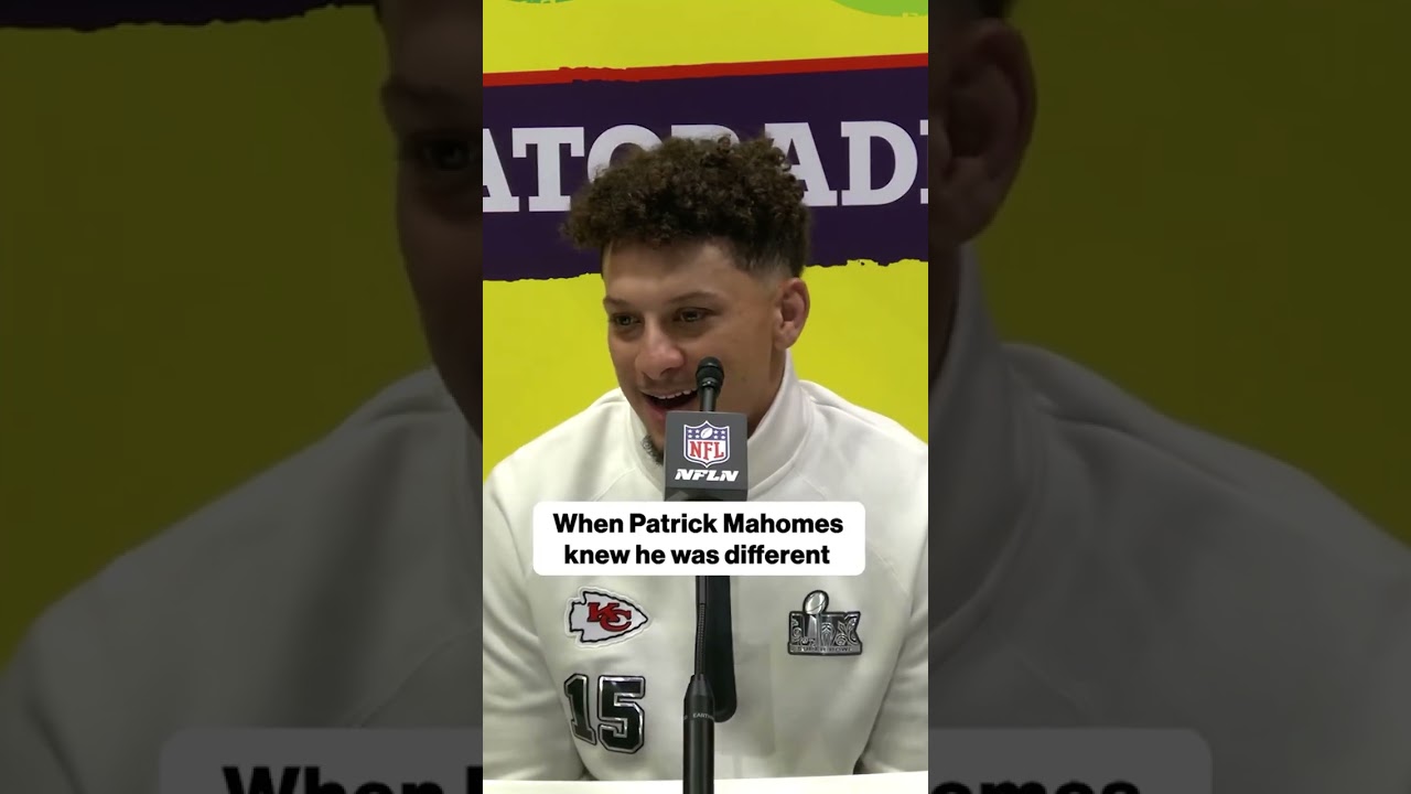 When Patty Mahomes knew he was different: ⚾️ 