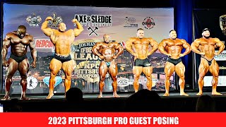 2023 Pittsburgh Pro Full Guest Posing (HD) : Big Ramy, Nick Walker, Samson Dauda, Shaun Clarida