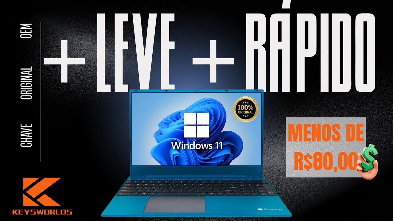 Como deixar o Windows 10/11 MAIS RÁPIDO e ORIGINAL - 2026 (Sem vírus) 