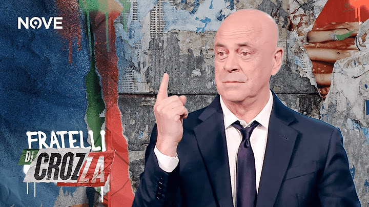 Crozza "Il salario minimo ce l'hanno anche in Bulgaria, in Lettonia e in Lituania. Ma in Italia no"