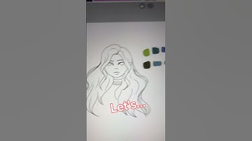 Random Colour Palette DETERMINES my art #viral #foryou #digitalart #art