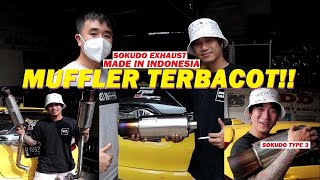 PASANG MUFFLER TERBARU,SUPER B4C0T!! (SOKUDO TYPE 3) | #hondajazzrs2019 #hondajazzgk5 #otomotif