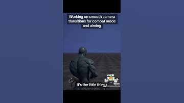 Developing camera transition for combat mode #gamedevelopment #unrealengine5