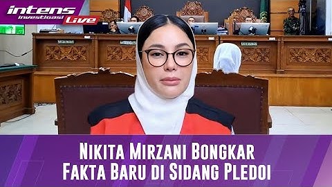 BREAKING NEWS! Nikita Mirzani Beberkan Fakta Baru dalam pembacaan Nota Pembelaan 