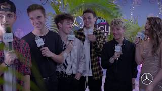 Y100 Mercedes Benz Interview Lounge - Why Don't We