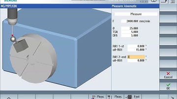 Kinematic Measurement custom cycle with HMI screen