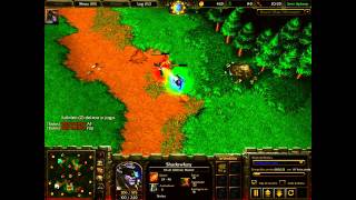 WarCraft 3 Excellent Micro - Block DH and Kill