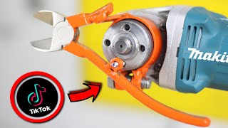 I saw this Angle Grinder invention on TikTok and it Works!