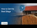 Good Practices for Silage Production | How to Get the Best Silage | DeLaval