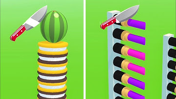 Slice It All! Satisfying and Relaxing ASMR Slicing Gameplay Video NEW UPDATE