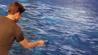 How To Fix An Ocean Wave Scene - Mural Joe Resimi