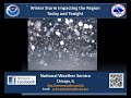 March 24, 2013:  Winter Storm Impacting Central IL and IN
