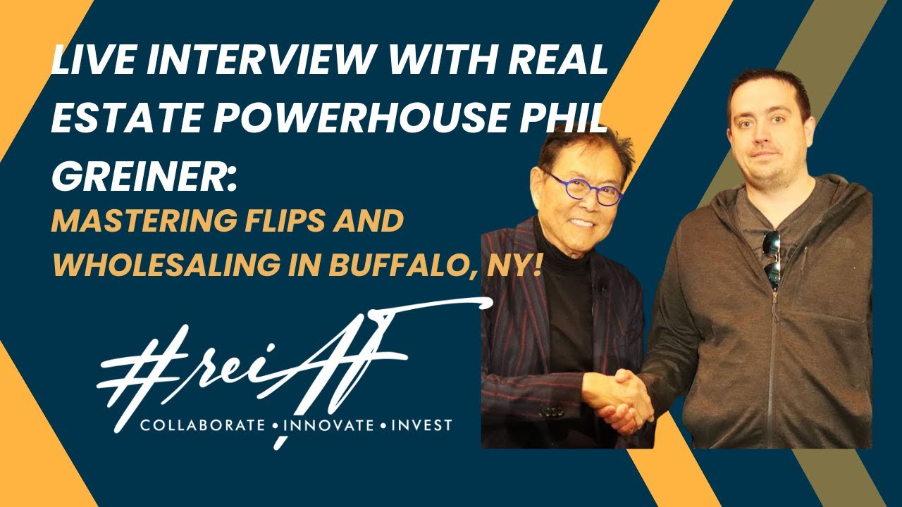 LIVE Interview w/ Real Estate Powerhouse Phil Greiner: Mastering Flips & Wholesaling in Albany, NY!