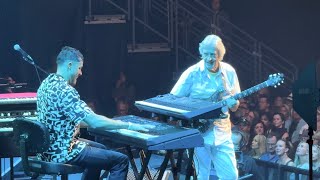 John McLaughlin with Nathan and Noah East at Eric Clapton’s Crossroads Festival 2026