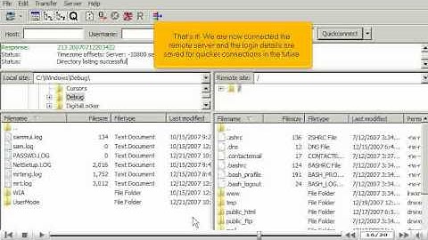 configuring your website in  filezilla.avi