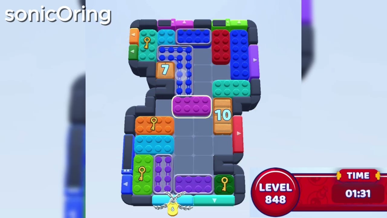 Color Block Jam Level 848 - YouTube