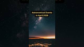 Astronomical Events in April 2026 #astronomy #space #spaceevents #science