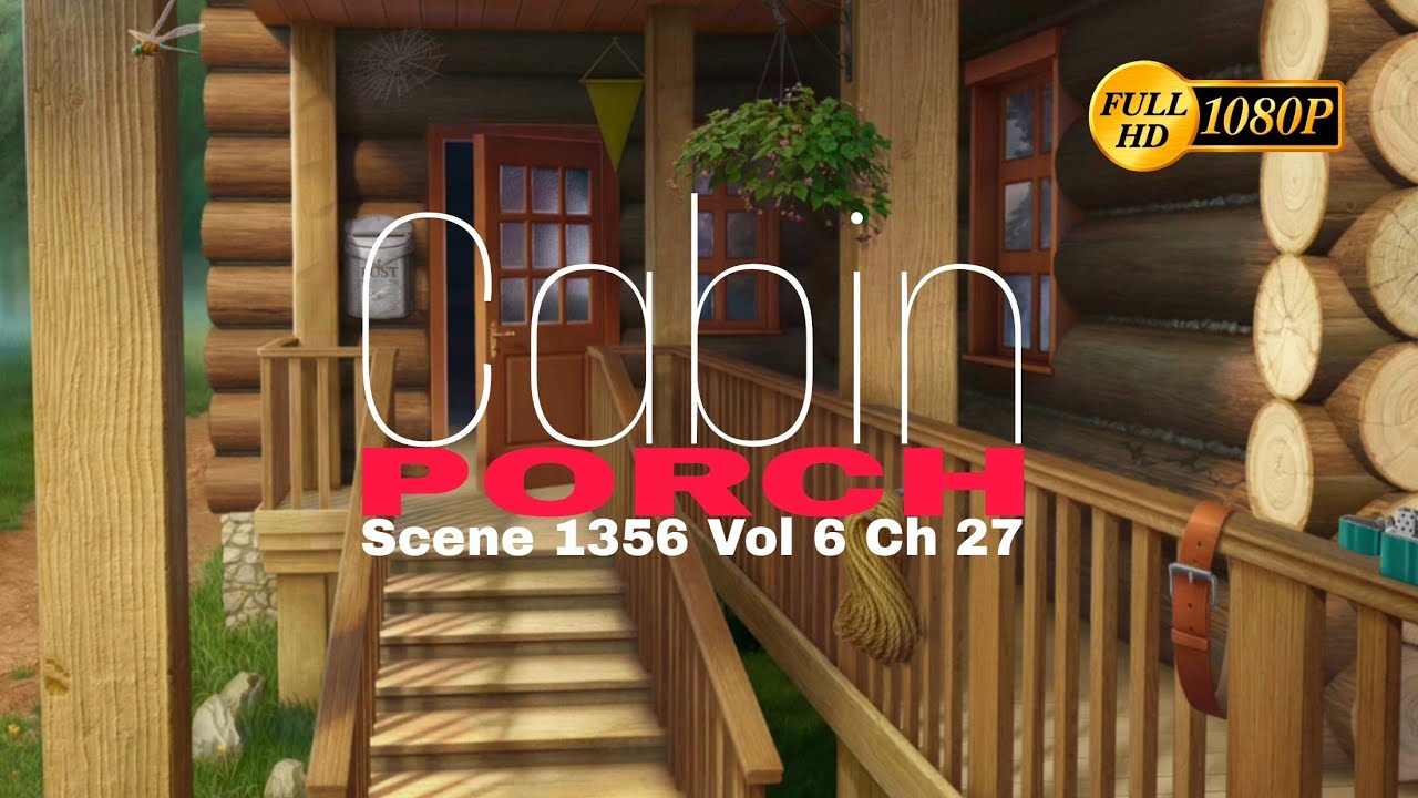 June's Journey Scene 1356 Vol 6 Ch 27 Cabin Porch *Full Mastered Scene ...