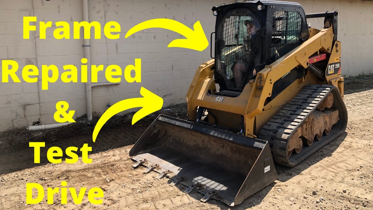 Skid Steer Day 7  Frame Work is Complete and Ready to Rock !! Engine Rebuilt