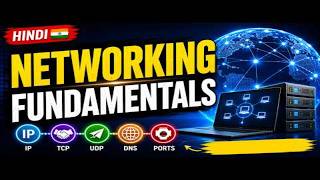 Networking Fundamentals Explained: IP, TCP, UDP, DNS & Ports