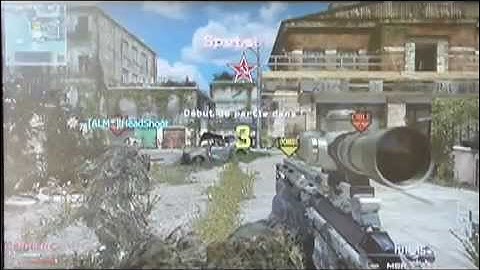 Call of duty: MW3 multi-kill ( C4, RPG-7) across the map