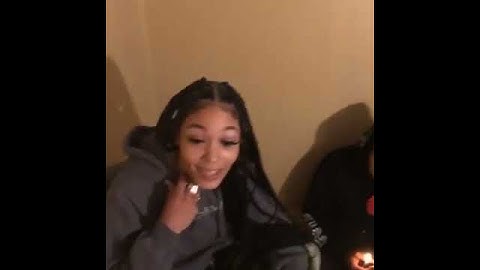 Pi’erre Bourne cooks up a beat while some chick flexes