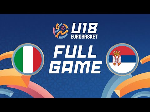 Quarter Finals Italy V Serbia Full Basketball Game FIBA U18 EuroBasket 2025