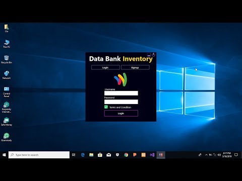 How to Create Most Beautiful Flat Login Form in Visual Studio 2019