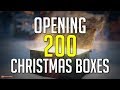 280€ Worth of Boxes • What is Inside 200 Christmas Boxes? ► World of Tanks Christmas Box Opening