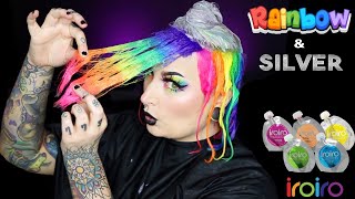 Silver & Rainbow Hair | Trying Iro Iro Hair Dye