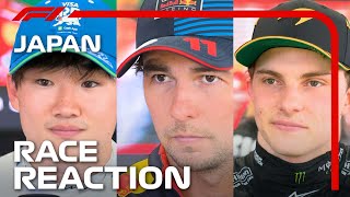 Drivers' Reaction After the Race | 2024 Japanese Grand Prix