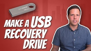 Een Windows 10 USB-herstelschijf maken