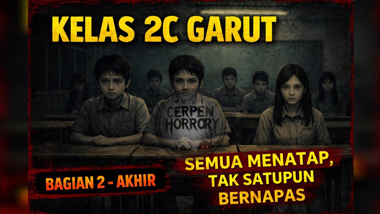 “Kelas 2C Garut (Bagian 2–Akhir) — Semua Murid Menatapku, Tapi Tak Satupun Bernapas”