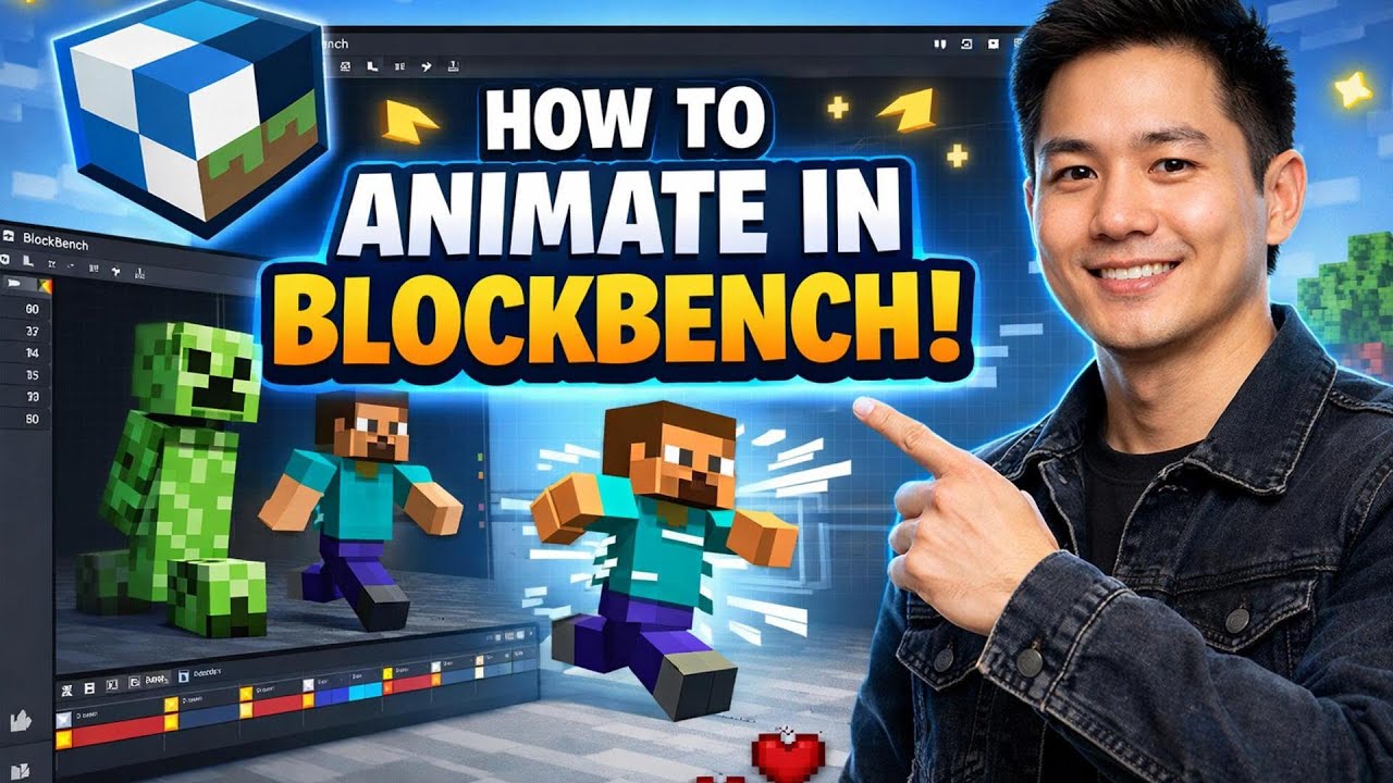 How to ANIMATE in Blockbench (Step by Step) - YouTube