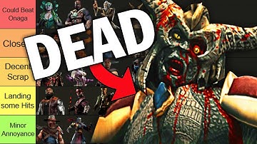 Ranking MK Characters Who Can Beat Onaga!