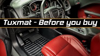 TuxMat for Dodge Challenger / Charger - Before you buy