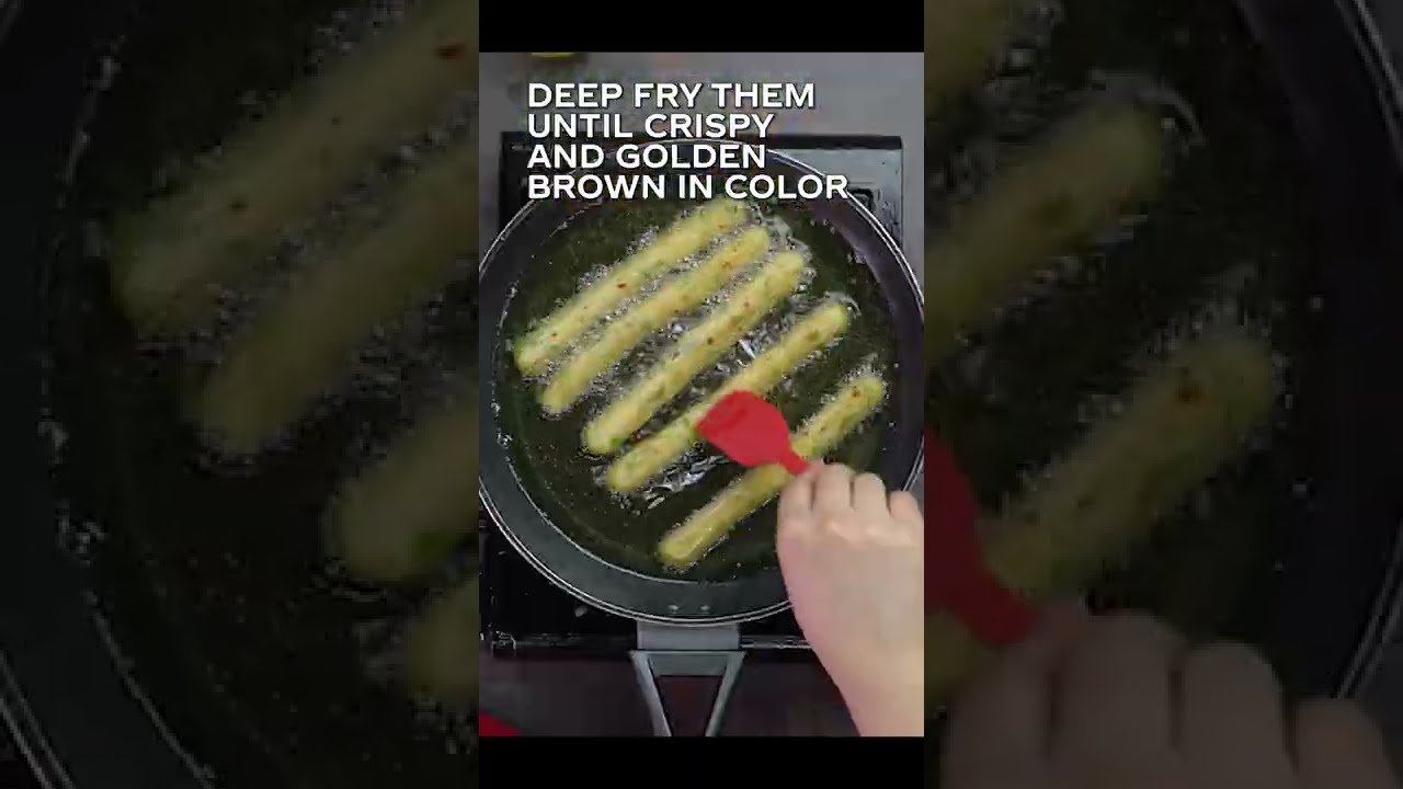 Super Crispy Potato Fingers Recipe by SooperChef