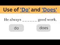 Use of do and does part 2  can you score 1313   simple present tense