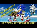 Sonic Quiz | Guess the Sonic Characters by Picture | TRUE FANS can identify all the names