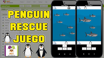 JUEGO DE SALVAR PINGUINOS EN MIT APP INVENTOR 2