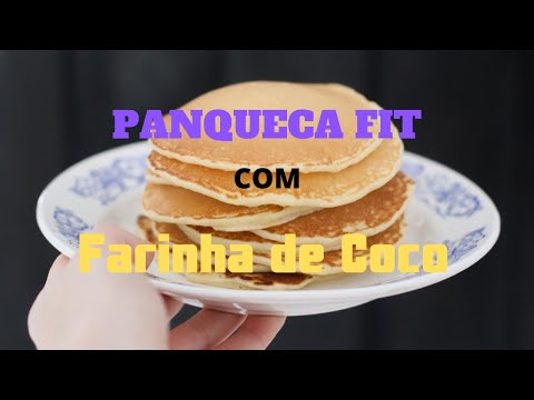 Vídeo: Panquecas De Banana Com Farinha De Coco - Uma Receita Passo A Passo Com Uma Foto