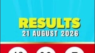 GONEW LOTTERY results 21.8.2026  night LUCKY6 HIT4 HIT3 HIT2 TODAY UAE