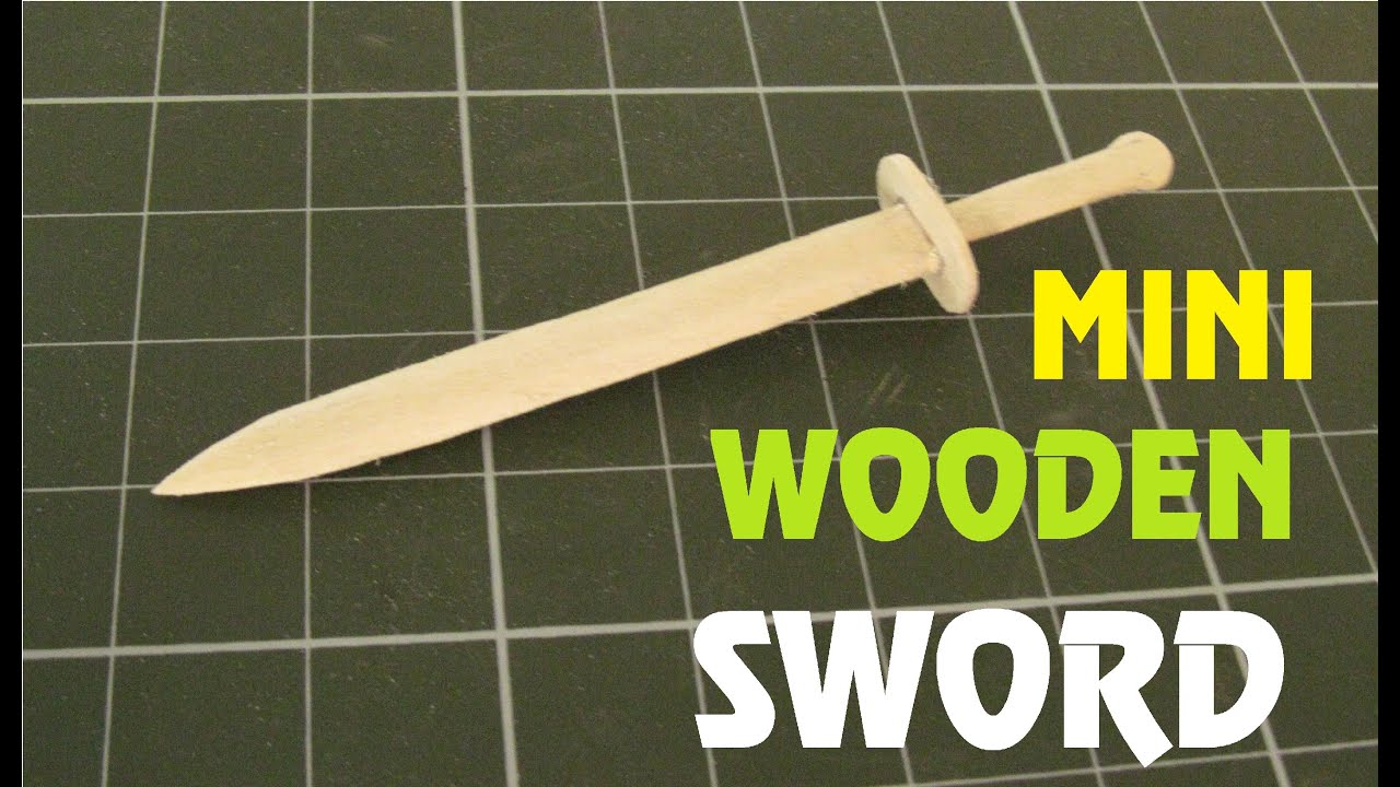 Simple Pine Wooden Sword Wooden Sword Wood Sword Wood Toys