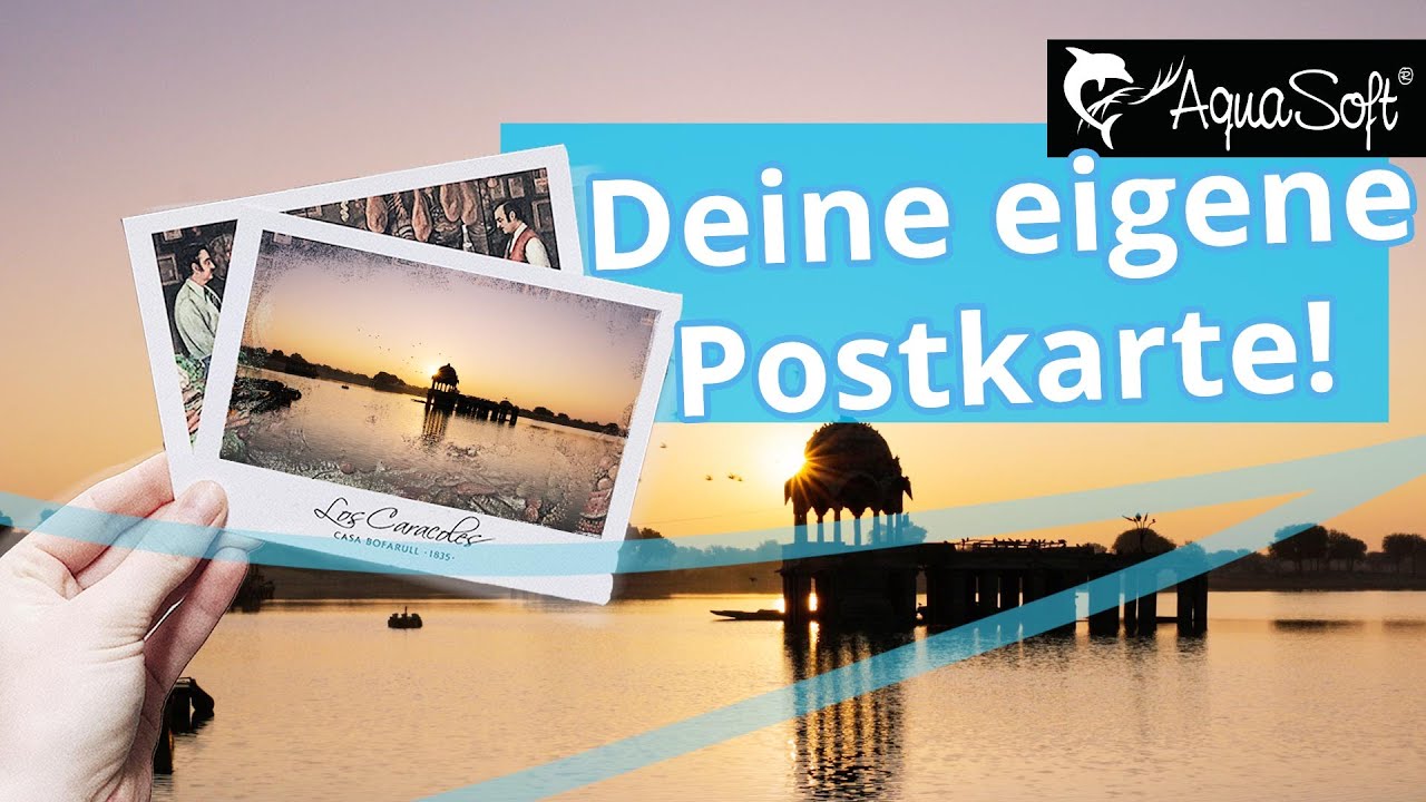ANLEITUNG | Postkarte selbst gestalten für den Druck (mit YouDesign