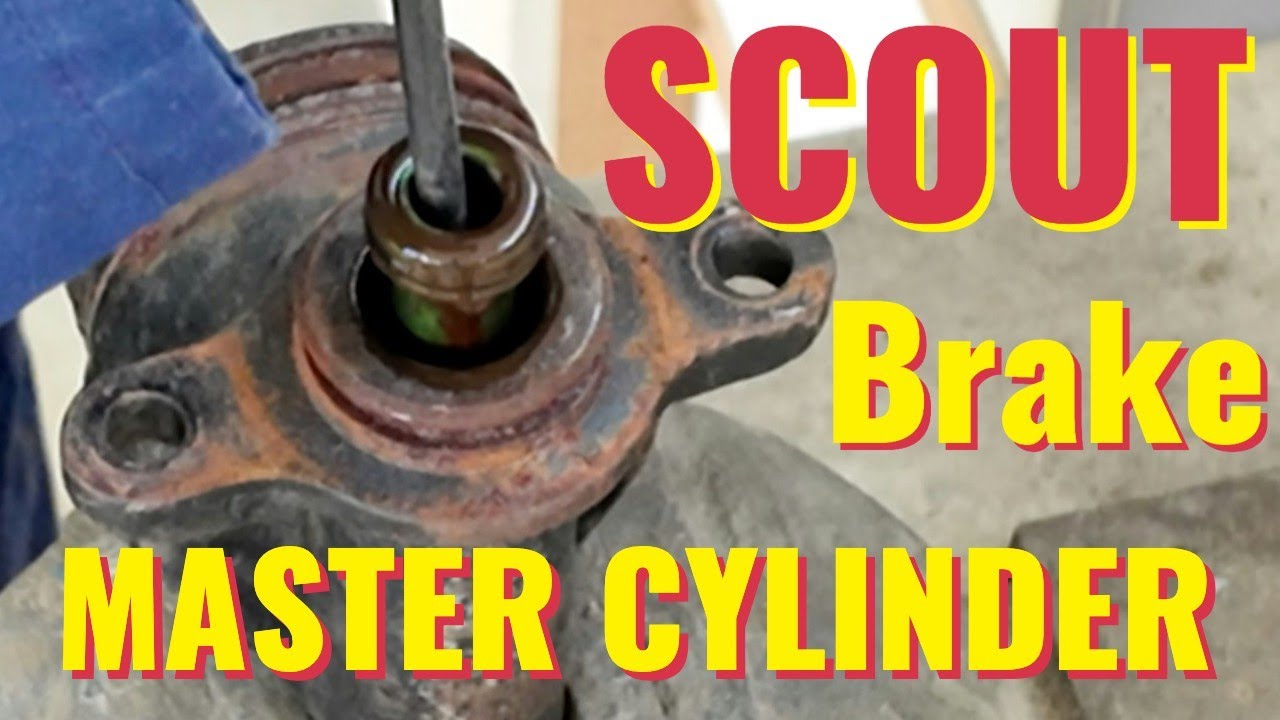 Scout Restoration Yukon: Brake Master Cylinder.