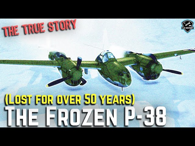 The Lost P-38 Fighter that was Frozen in a Glacier for 50 Years class=