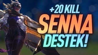 LoL : SENNA BUFF FAZLA KAÇMIŞ | Dereceli P1 Senna Oynanış