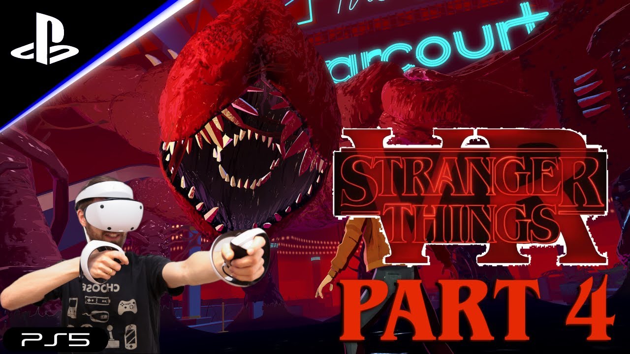 Let's Play Stranger Things VR [PS VR2] - Part 4 - Gameplay and Reaction