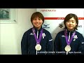 London2012メダリストインタビュー／卓球女子団体