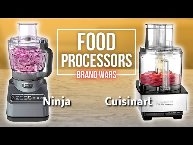 Ninja Professional Plus vs Cuisinart Custom Food Processor
